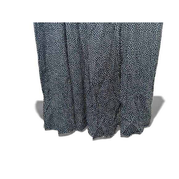 New with Tags Vintage Rabbit Designs Dress Navy Print Shoulder Pads Size 14 - Picture 4 of 12